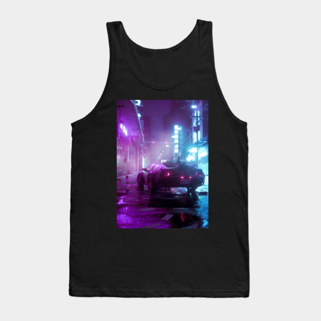 Cyber77 Tank Top by skiegraphicstudio
